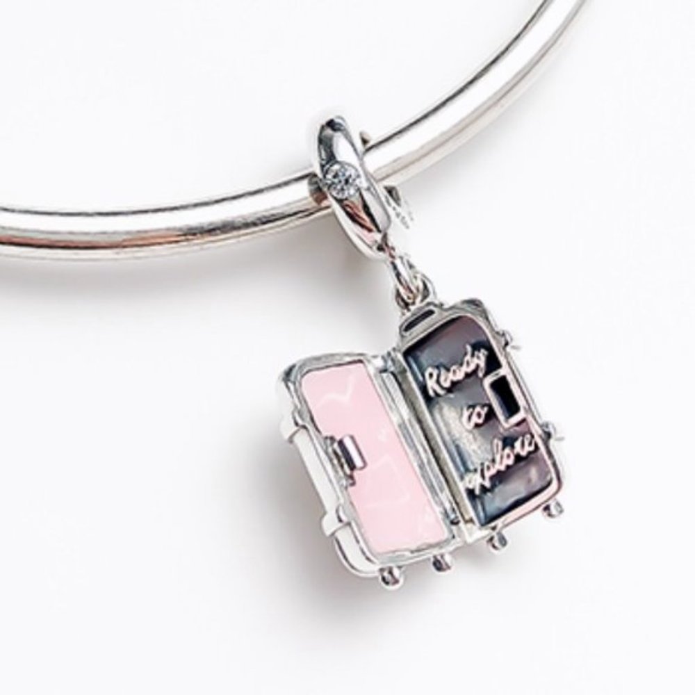 Suitcase Dangle Charm - Picture 2 of 5